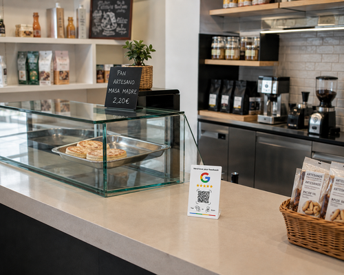Google Review Pro Card(BLANCO)