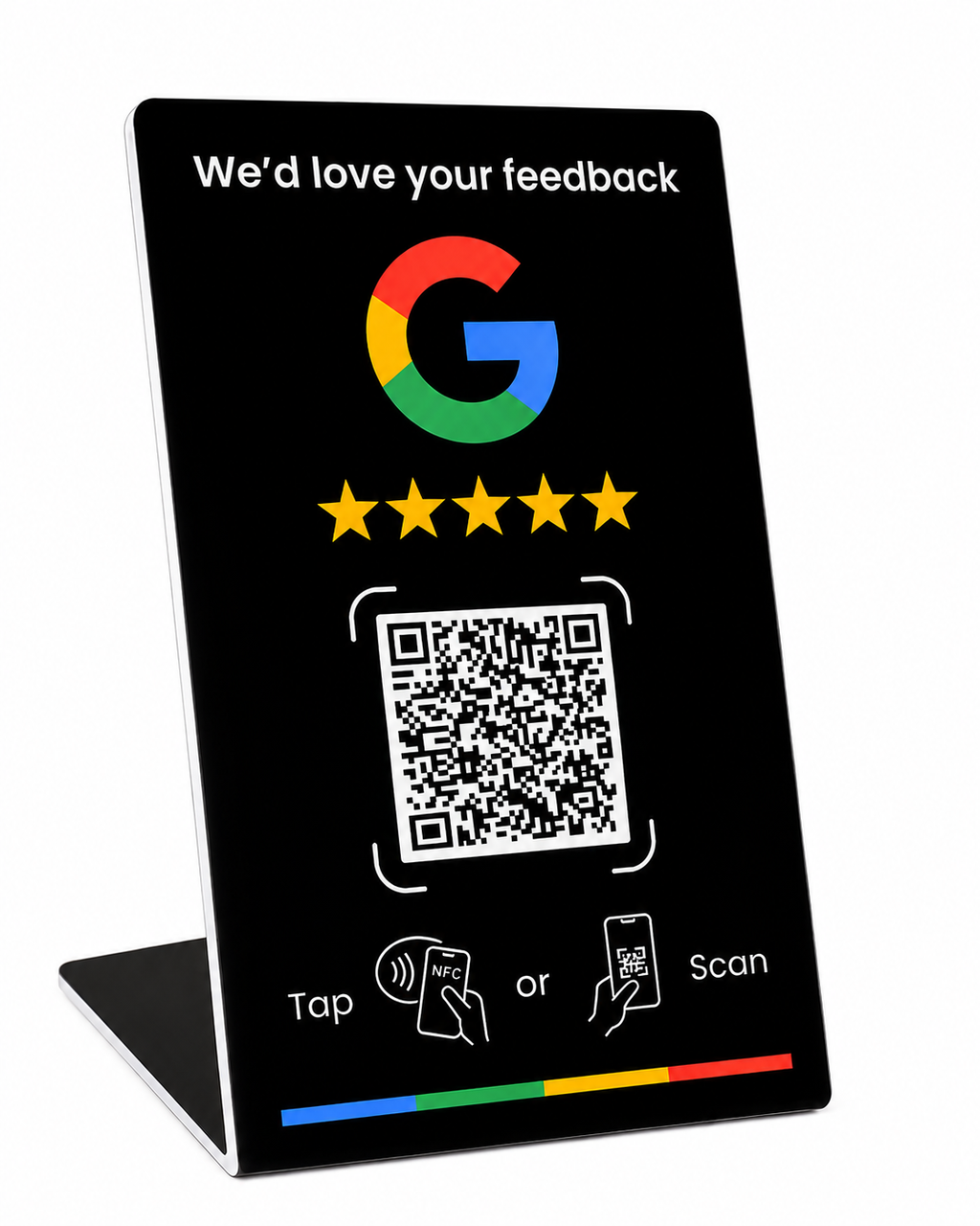 Google Review Pro Card(NEGRO)
