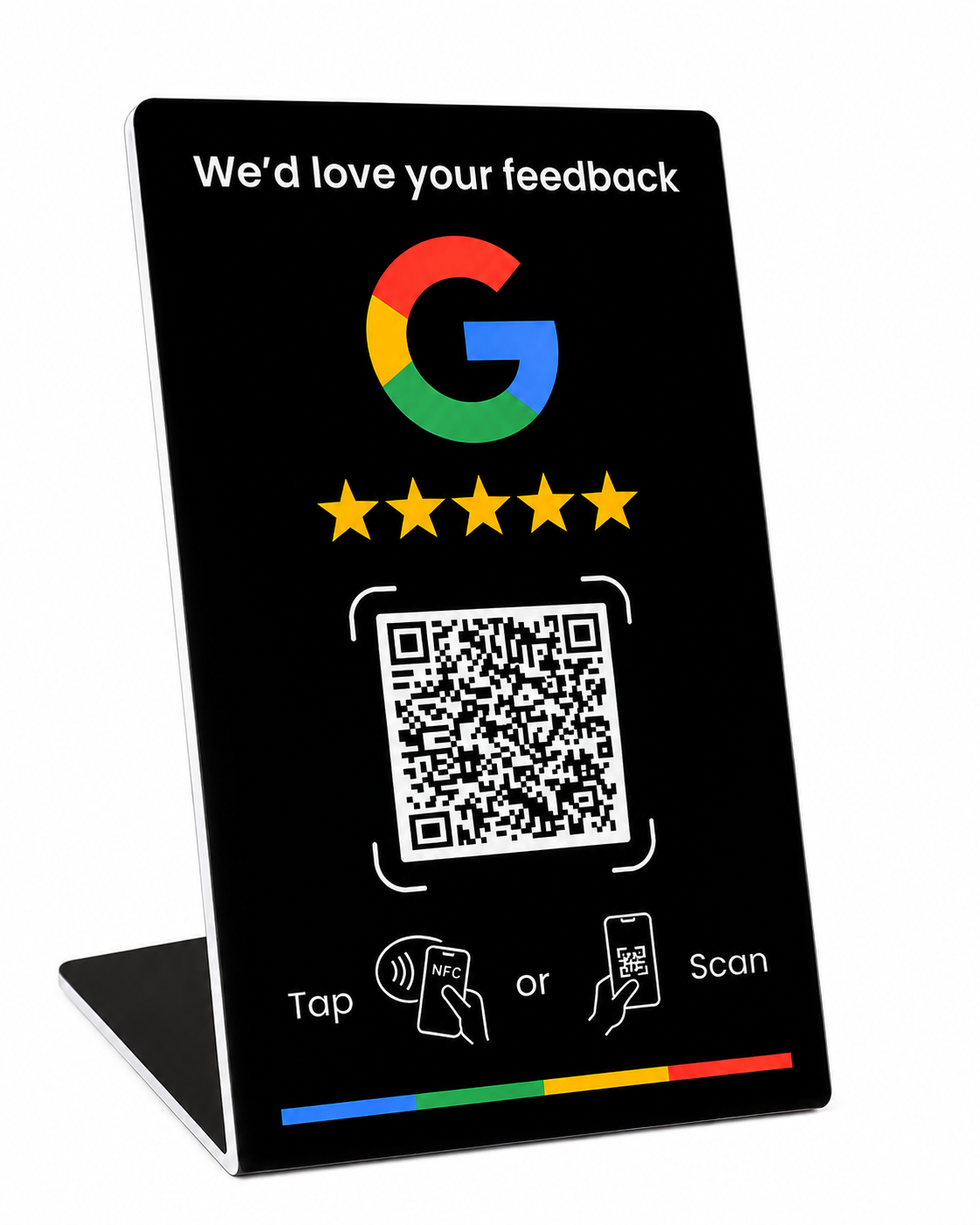Google Review Pro Card(NEGRO)